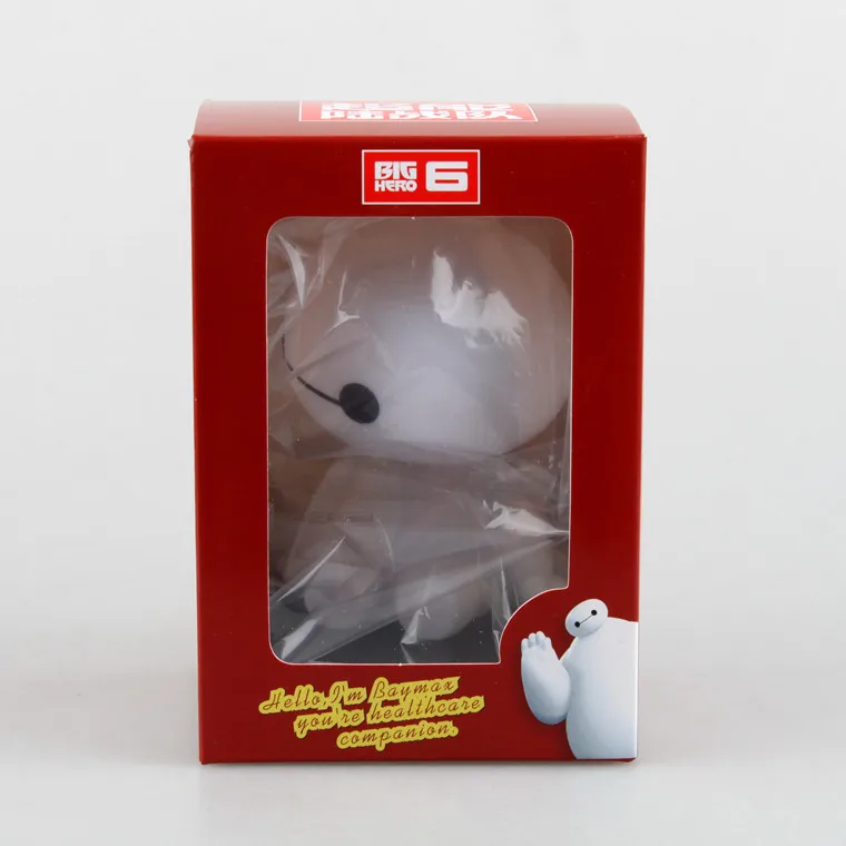 Высота каблука 10 см с буквенным принтом Большой Герой 6 Baymax Аниме ПВХ фигурка