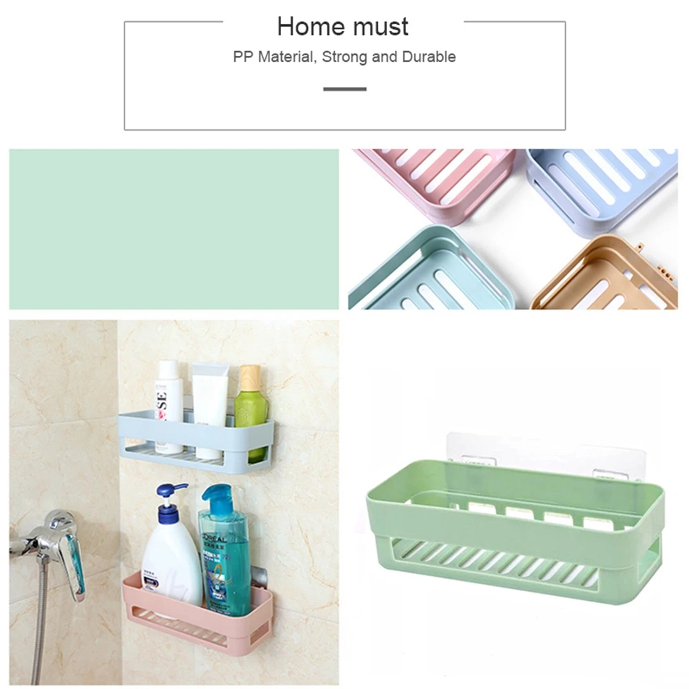 Ванная комната угловая полка держатель полки кухня стены самоклеющиеся для