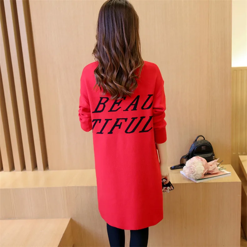 2019 для женщин свитер Топы корректирующие Винтаж женские кардиганы белый тянуть