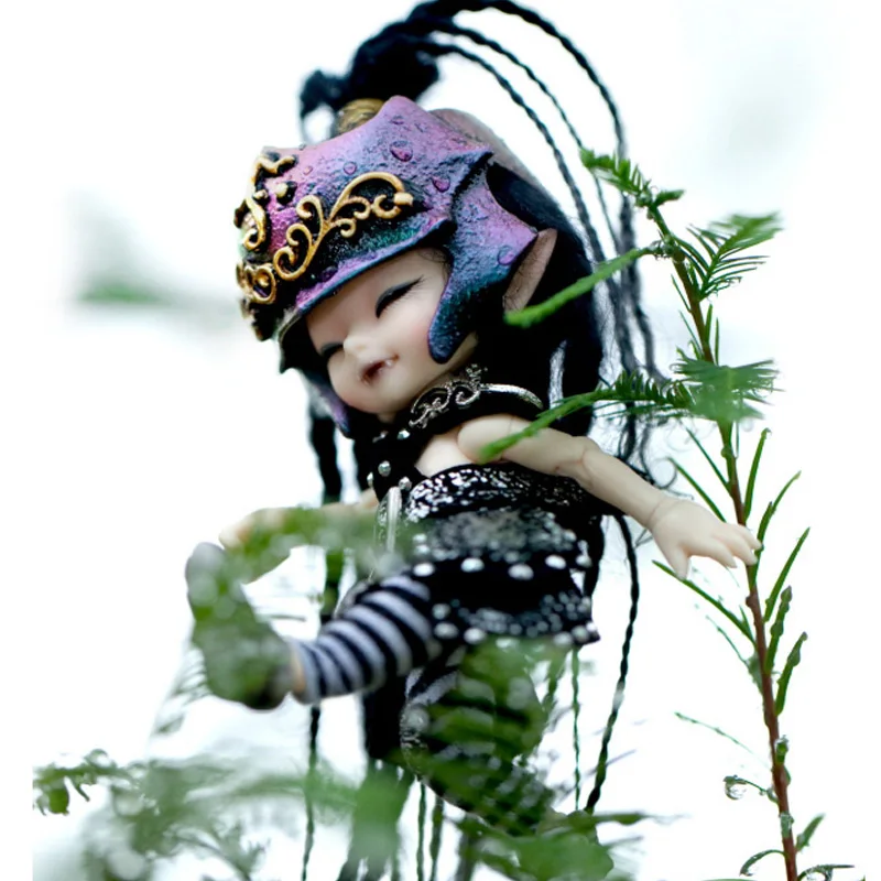 Fairyland Realpuki AKIa1/13 BJD кукла розовая улыбка эльфы игрушки для детей подарок для мальчиков девочек день рождения