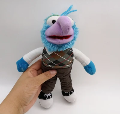 Gonzo 4 шт. плюшевая игрушка в виде медвежонка Кермит Лягушка барабанщик шведский шеф-повар гонзо Фоззи Медведь - Цвет: Gonzo