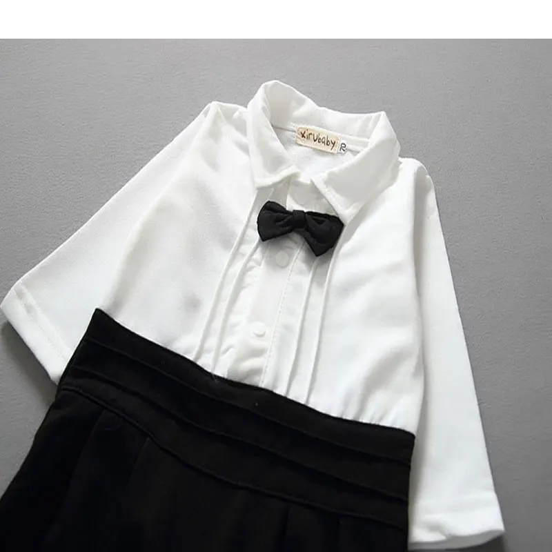 Формальный комбинезон для новорожденных одежда мальчиков свадебные костюмы