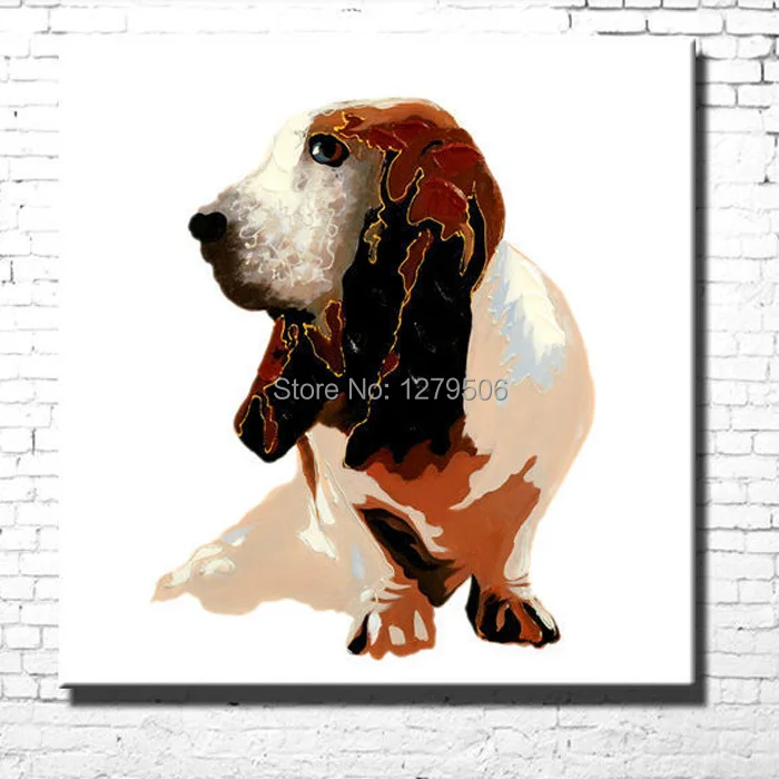 100% расписанную абстрактная живопись маслом животных настенная на холсте для