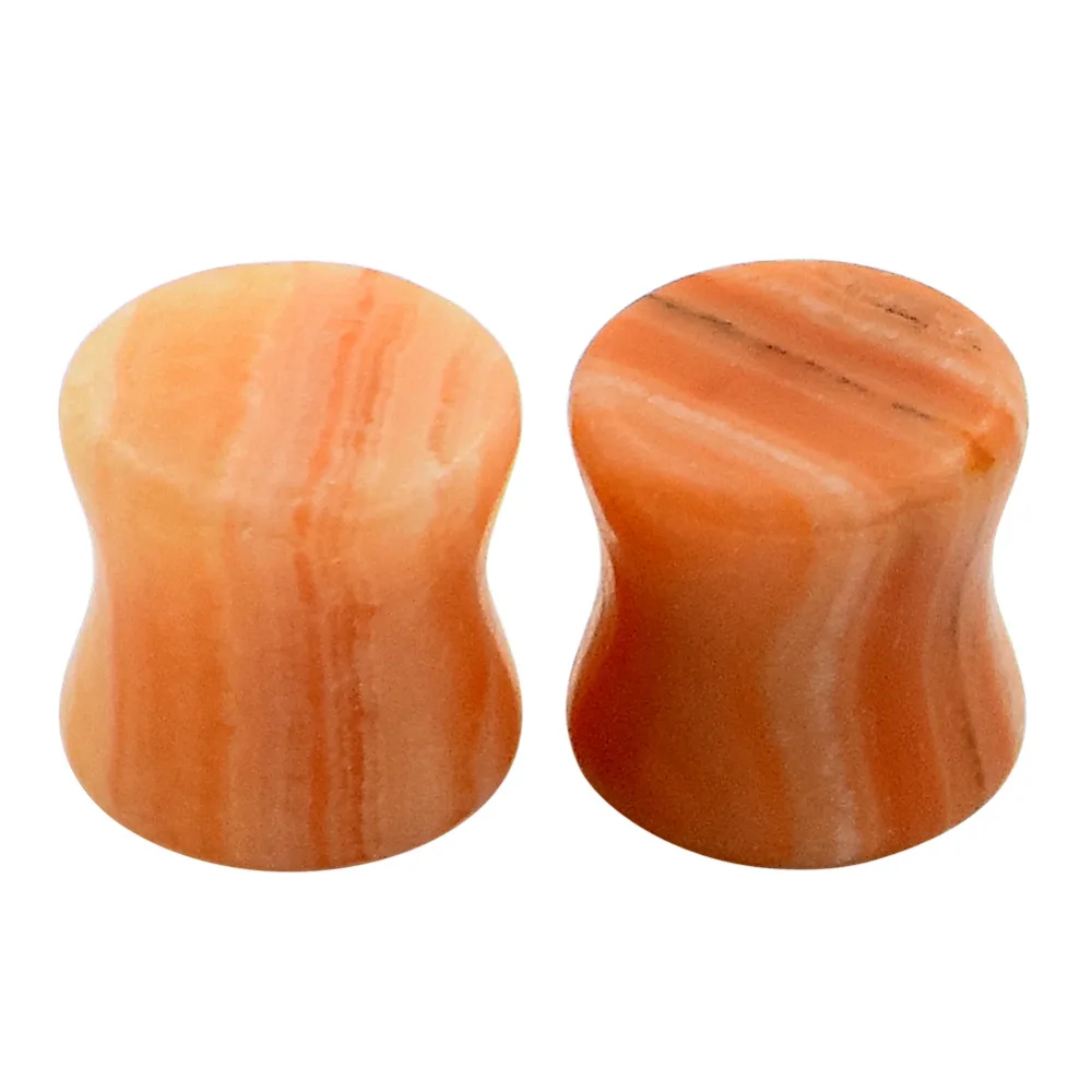 Ню Натурального Камня Беруши со Свежими Силикона Уха Тоннелей Плоти Расширения