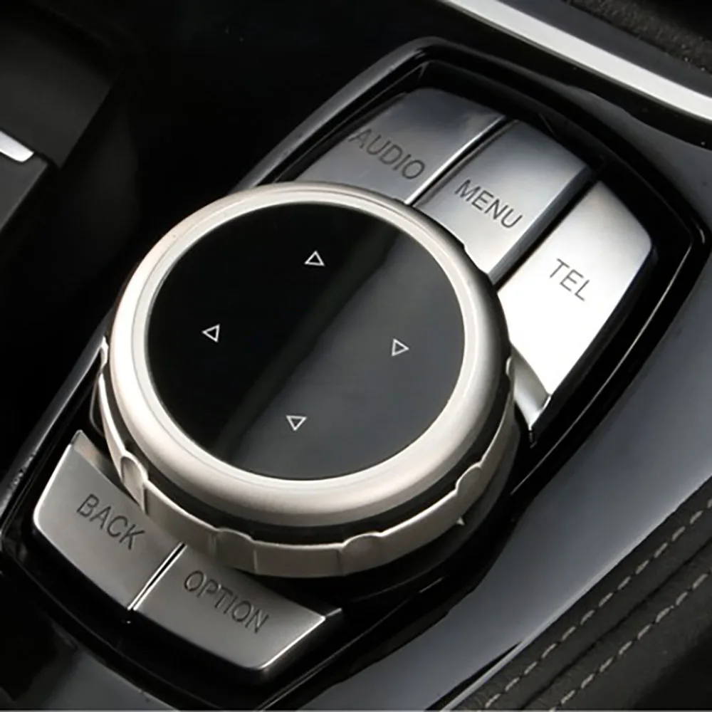 Автомобильная Мультимедийная накладка на кнопки Idrive прочная декоративная