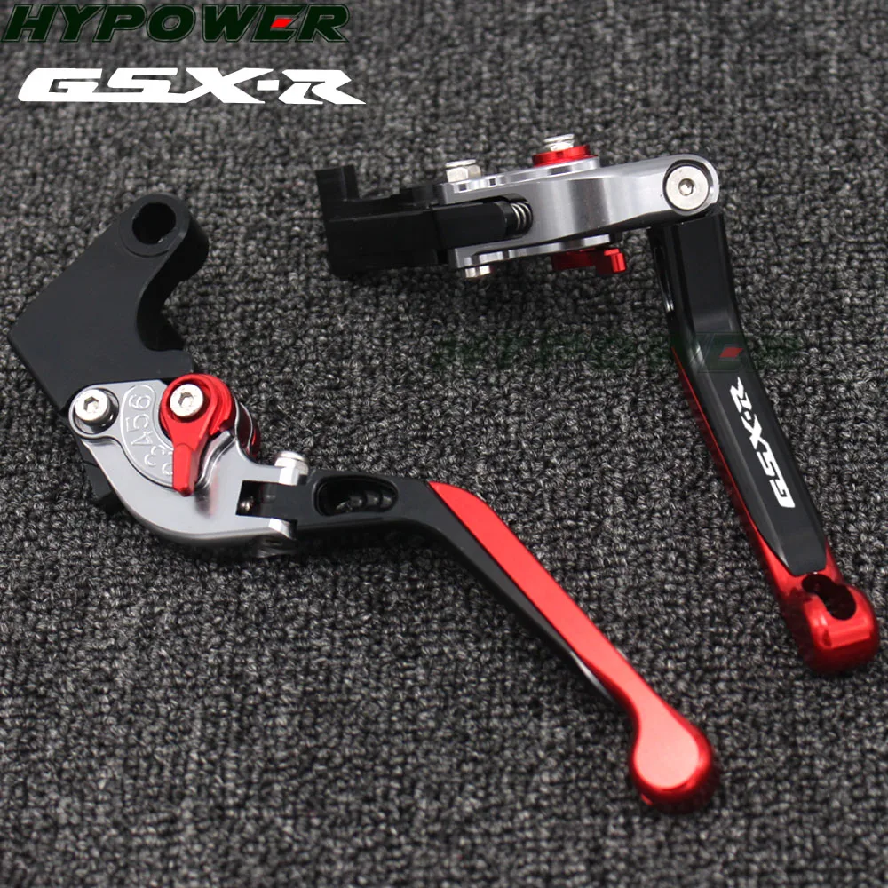 Складные Выдвижные рычаги тормозной муфты для Suzuki GSXR1000 GSX R1000 2005 2006Laser Logo (GSX