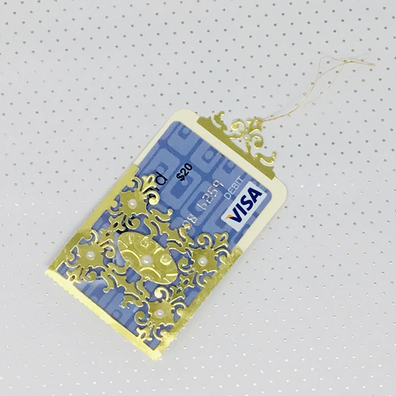 Элегантный подарок держатель для карт металлические плашки DIY Скрапбукинг