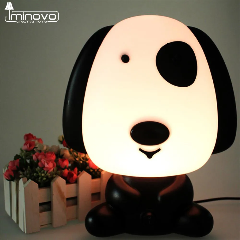 IMINOVO Дети Ночник Животных Спальня Настольная Лампа LED Novelty Освещение Подарок