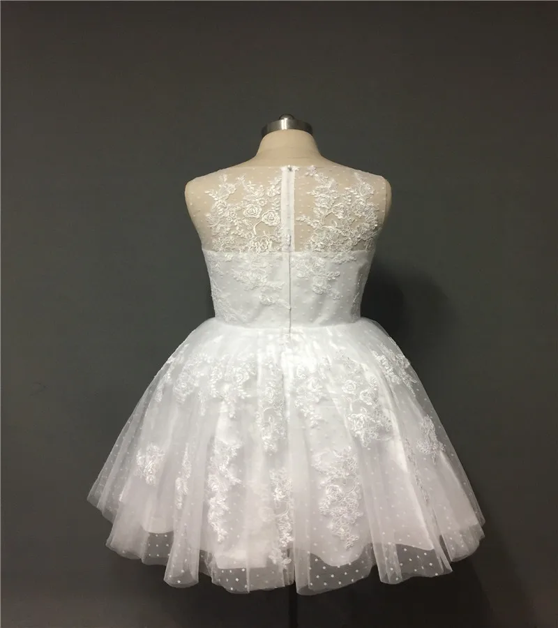 Простой 2018 Лидер продаж овальным вырезом платья Robe de Soiree без рукавов аппликация