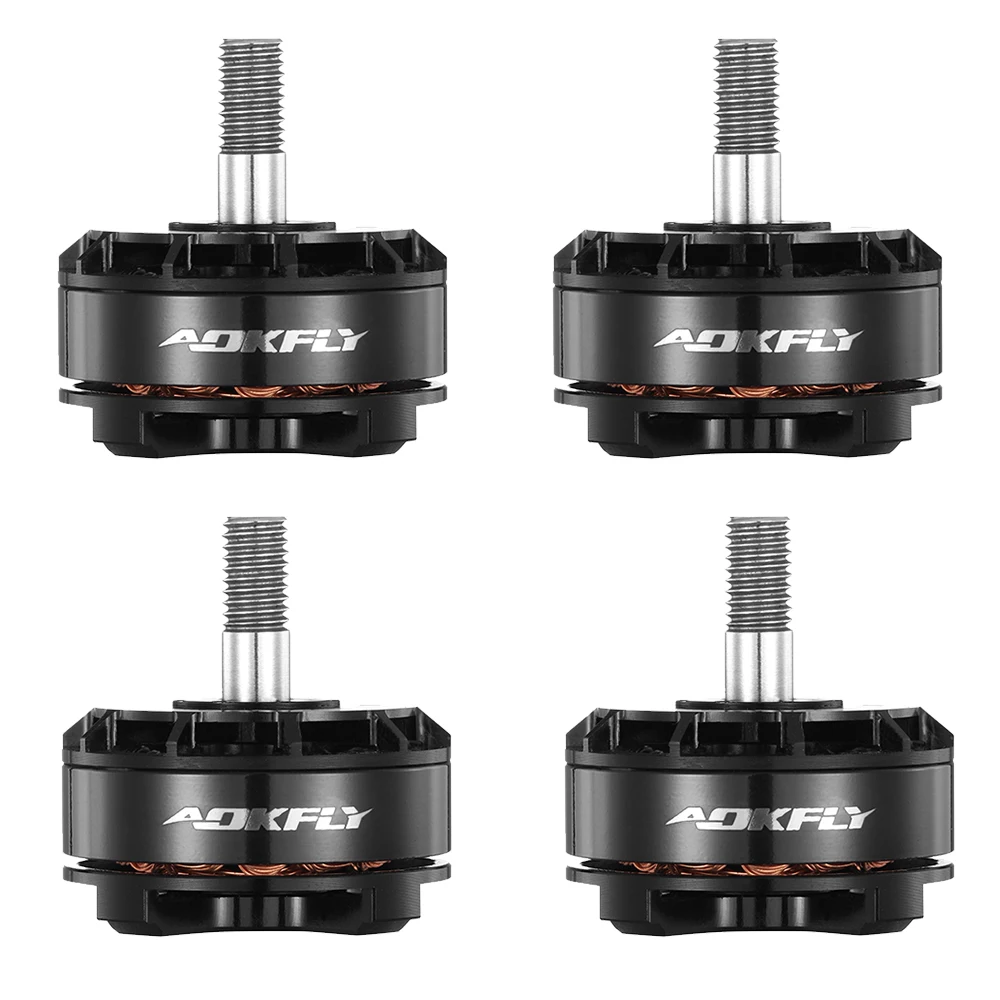 2205 мотор FR серии 2205 Pro бесщеточный мотор 2450KV/2650 черный/красный для мультикоптера QAV с видом от первого лица Квадрокоптер Дрон для гонок модельная игрушка-машинка на радиоуправлении 4 шт./упак