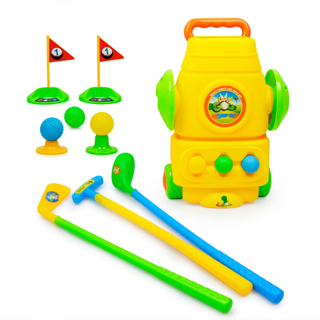 Fun Young Golfer Sports Toy Kit for Boys &ampGirls Promotes Physical &amp Mental boys girls sports toy kit FOR CHILDREN A613 |