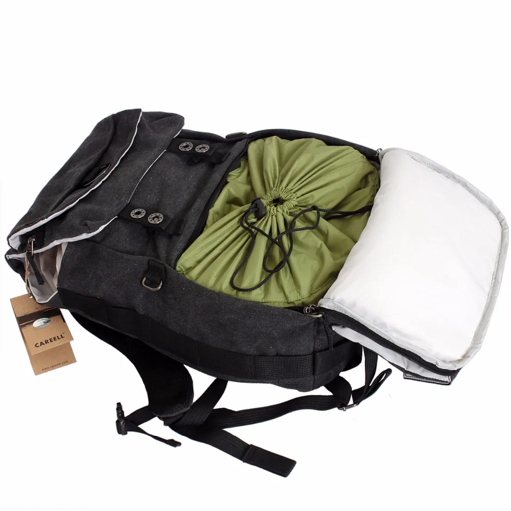 CAREELL 9906 большая сумка для хранения камеры холст большой емкости аксессуары