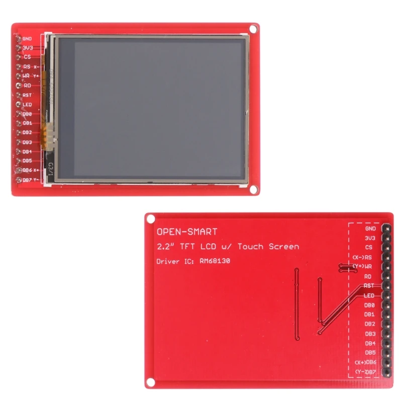 2," TFT lcd сенсорный экран коммутационная плата Модуль ж/стилус для Arduino