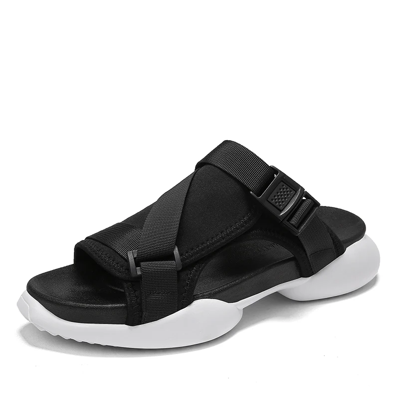 Summer Trend Wild Korean Personality Fashion Beach Sandals Soft Bottom Wear Sandals Men