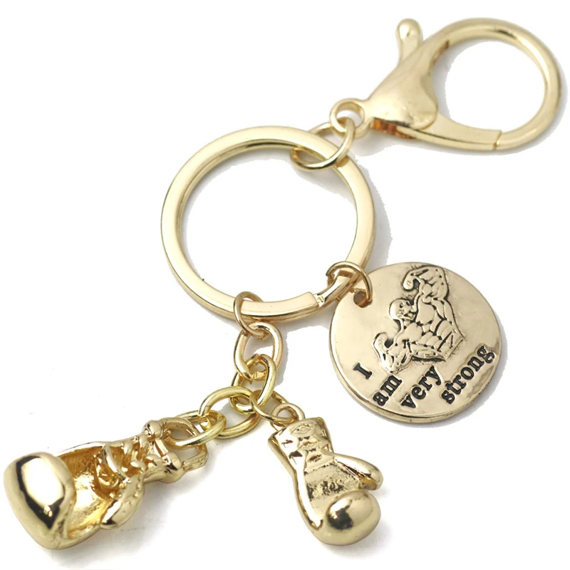 Брелок Спортзал Фитнес Сильные мужские спортивные брелки мышцы Мужские