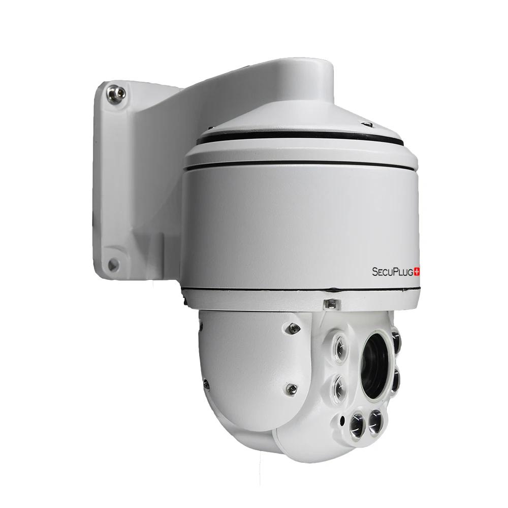 Купольная IP PTZ камера 2 Мп 1080P с 20 кратным увеличением 32 Гб TF карта аудио IR 100 м Sony