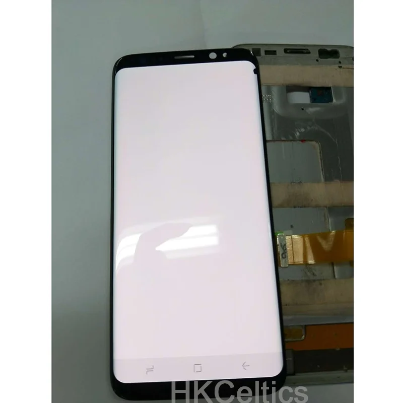 Дисплей для S8, ЖК-дисплей для SAMSUNG Galaxy S8 G950 G950F, дисплей S8 Plus G955 G955F+ запчасти для сенсорного экрана с битыми пикселями