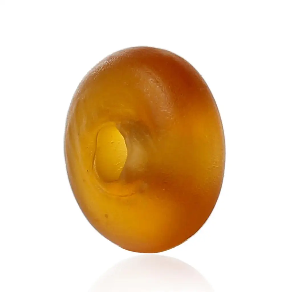 Дорин коробка Lampwork Стекло Бусины счеты матовый о 8 мм (3/8 &quot) x 4 (1/8 отверстие: