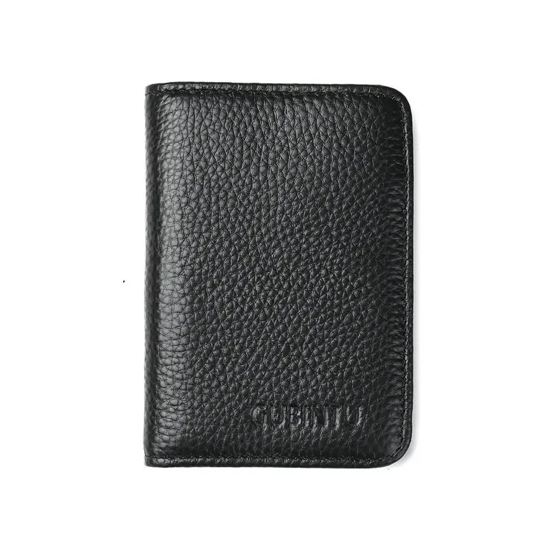 Держатель для кредитных карт из натуральной кожи с RFID-защитой мужчин и женщин