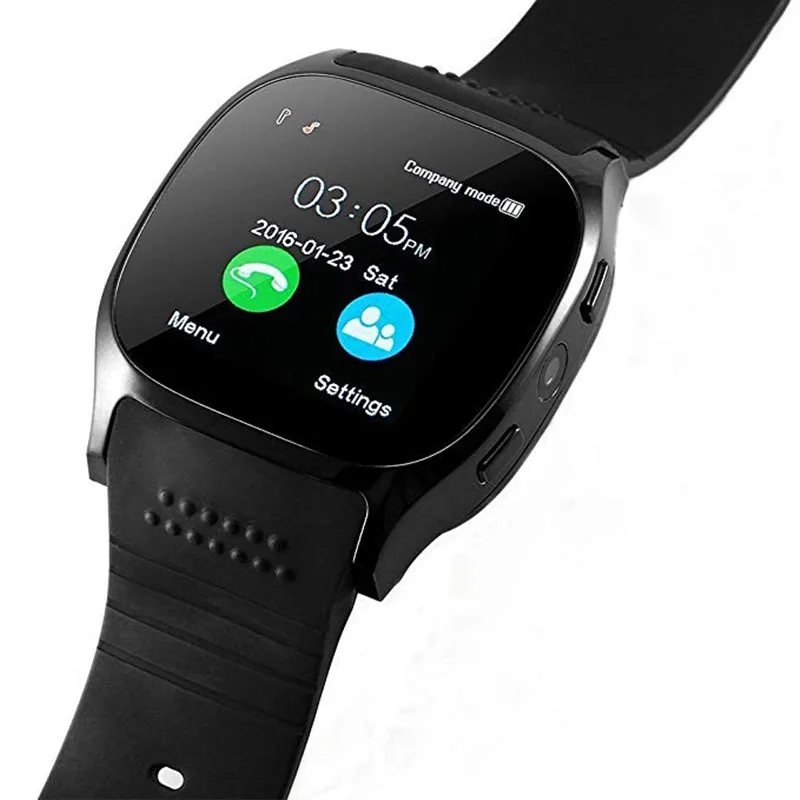 Bluetooth Смарт-часы T8 Smartwatch Mirar Relogios TF SIM Камера для IOS iPhone Samsung Huawei Xiaomi Android Phone |