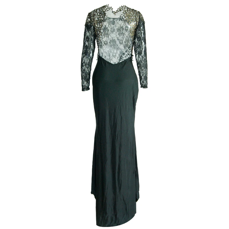 Оптовая продажа 2016 женское блестящее длинное вечернее платье с открытой спиной и