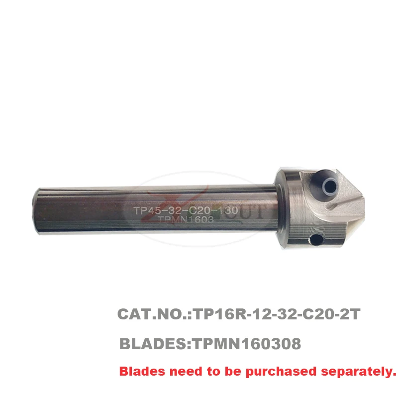 TP16R-12-32-C20-2T TP22R-20-50-C32-3T 45 градусов ЧПУ внутренняя и внешняя фаска торцевая фреза многофункциональный нож для снятия фаски