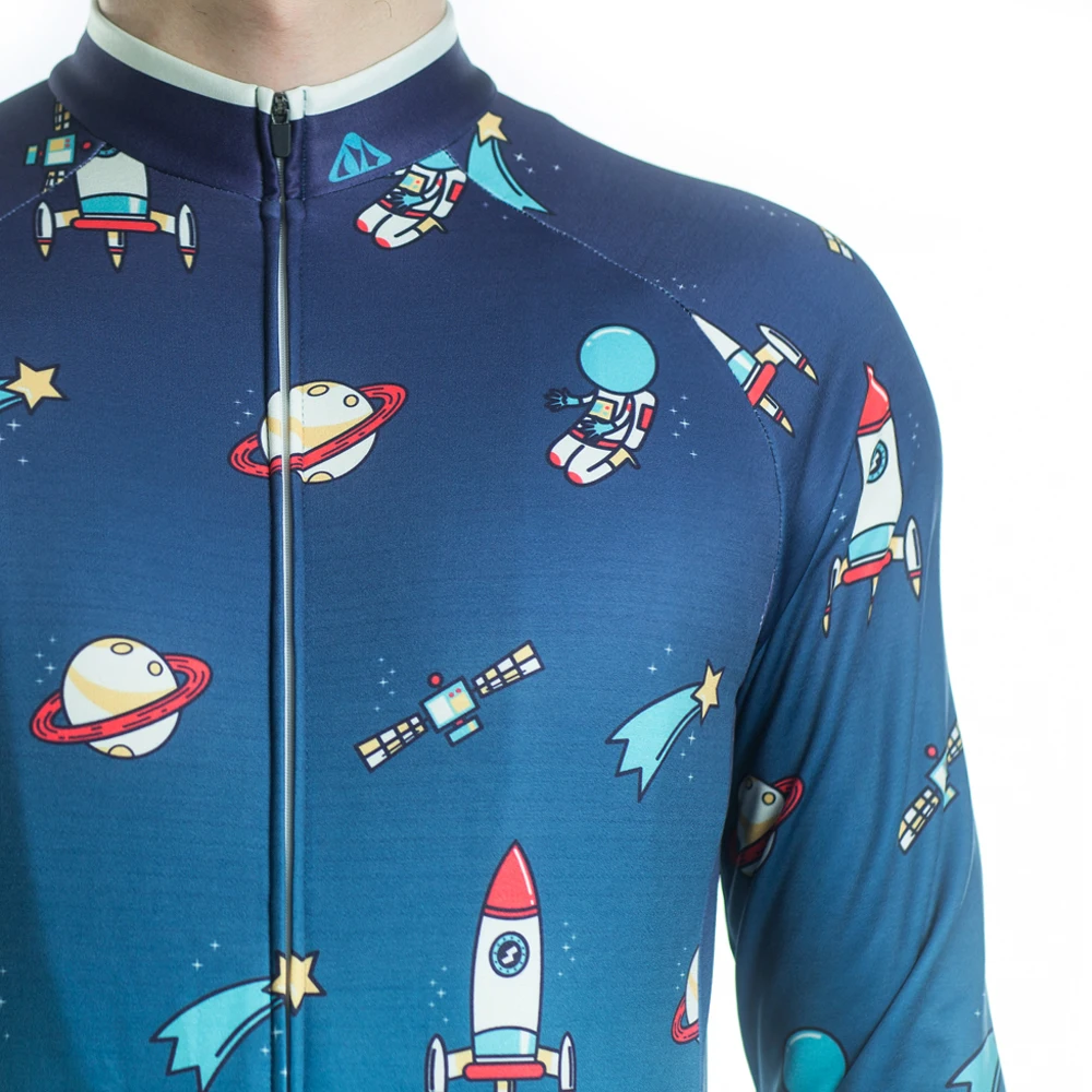 Ropa Ciclismo мужская теплая флисовая велосипедная одежда с длинным рукавом для