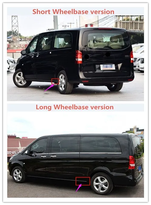 Для Mercedes Benz Vito W447 2014 2019 Длинная колесная база автомобильный Стайлинг
