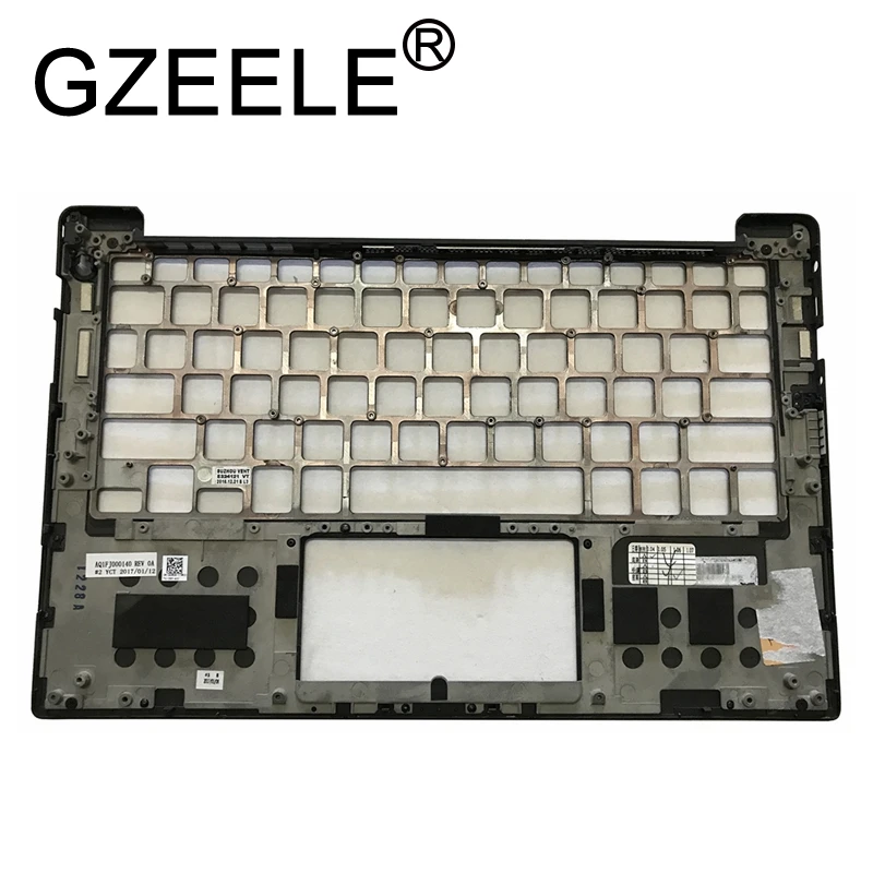 GZEELE для DELL XPS13 9350 9360 Упор для рук верхний чехол Клавиатура рамка Корпус 43WXK 043WXK NXHVX PHF36 США Великобритания версия черный