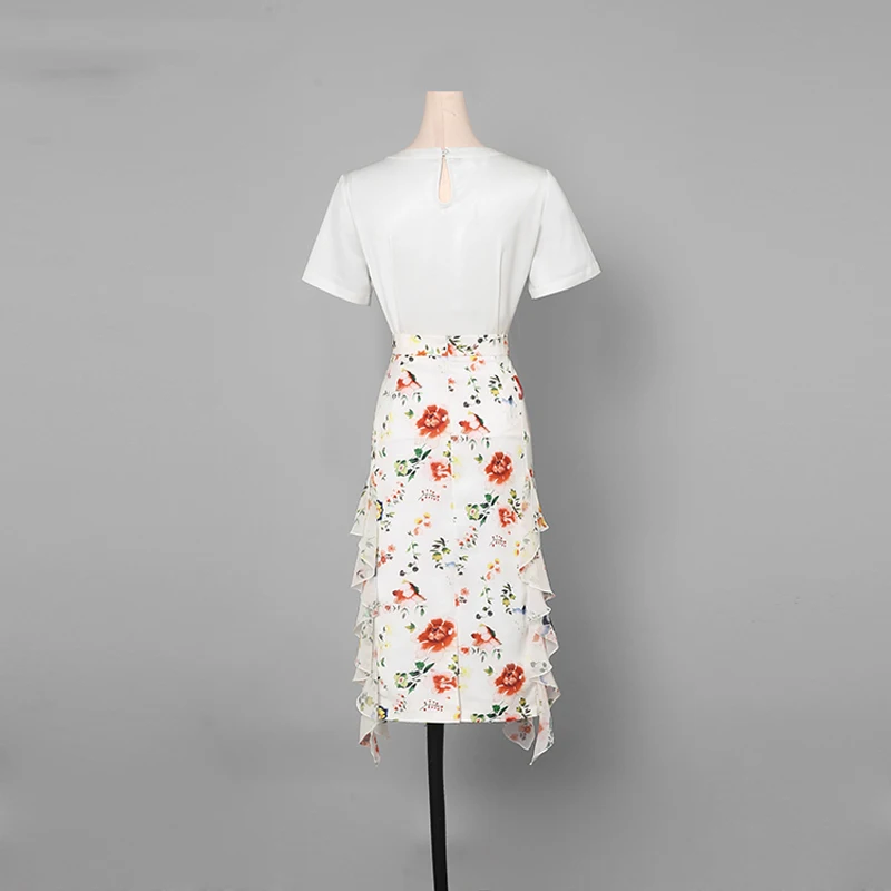 Милые модные женские костюмы повседневные футболки с коротким рукавом и