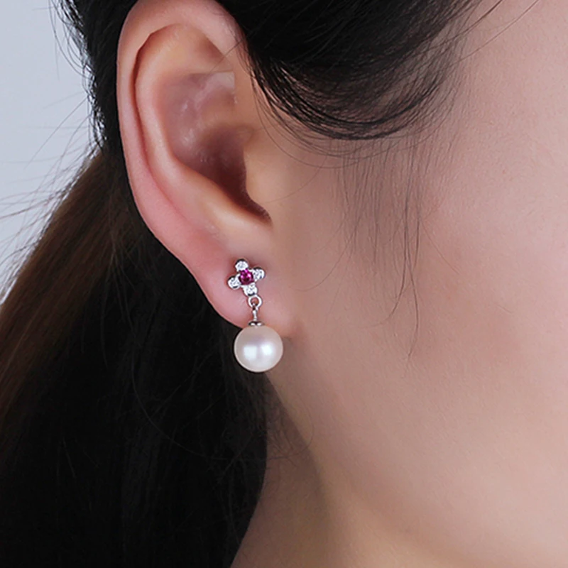 YIKALAISI 2017 новые модные ювелирные изделия из натурального жемчуга серьги гвоздики