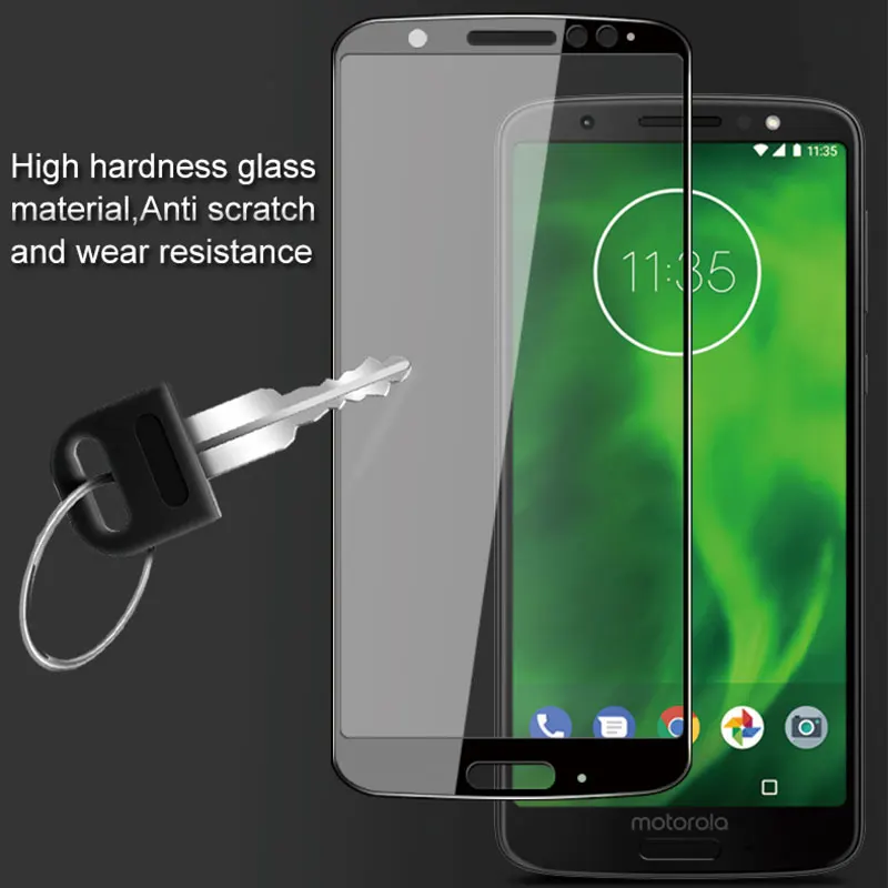 Защитное стекло 9D для Moto G6 Play закаленное Motorola Plus G6play G 6 9H защитная пленка|Защитные