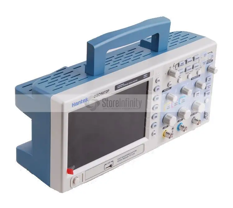 Цифровой осциллограф Hantek DSO5072P 70 МГц 1 Гвыб/с 5 дюймовый WVGA (7 0x800)|Осциллографы| |