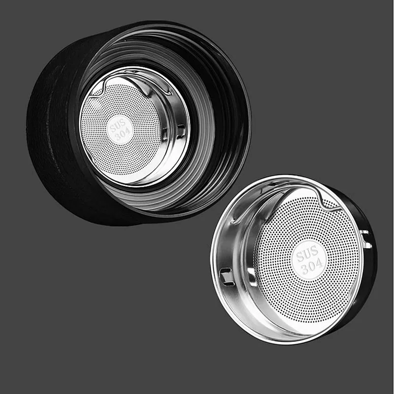 Термос из нержавеющей стали стеклянная бутылка для заварки чая с сеточкой