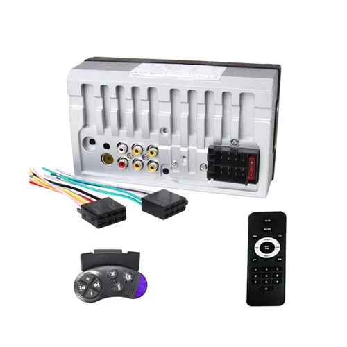 Only car radio Hikity 2 din автомагнитола 2din Авторадио HD сенсорный экран Авто аудио стерео MP5 Bluetooth USB TF FM камера рулевое колесо 7652D - Цвет: Only car radio