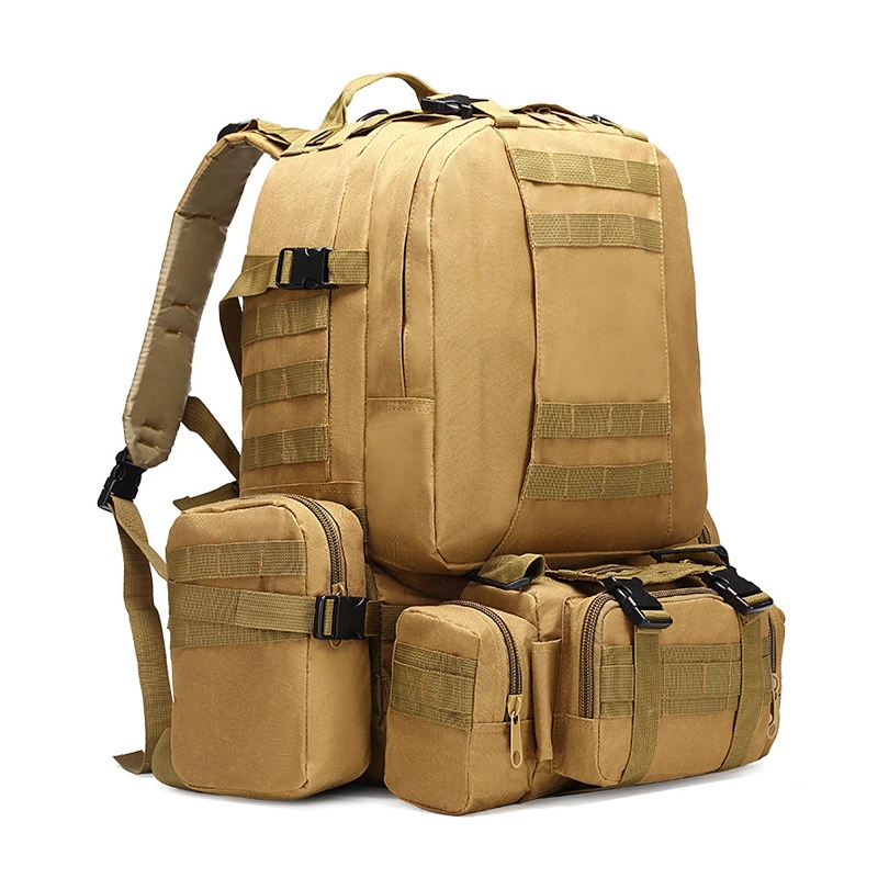 50L Molle экономка тактика рюкзак Hik водонепроницаемый 600D высокой емкости штурмовой