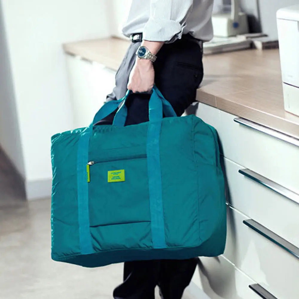

New Foldable Large duffel Bag Luggage Storage Waterproof Travel Pouch Tote Bag