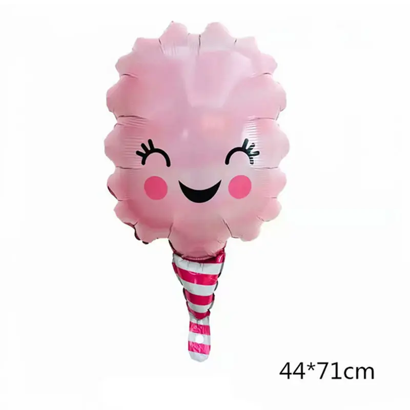 XXPWJ Новый Попкорн гамбургер пончики пиццы алюминиевые шары праздничные