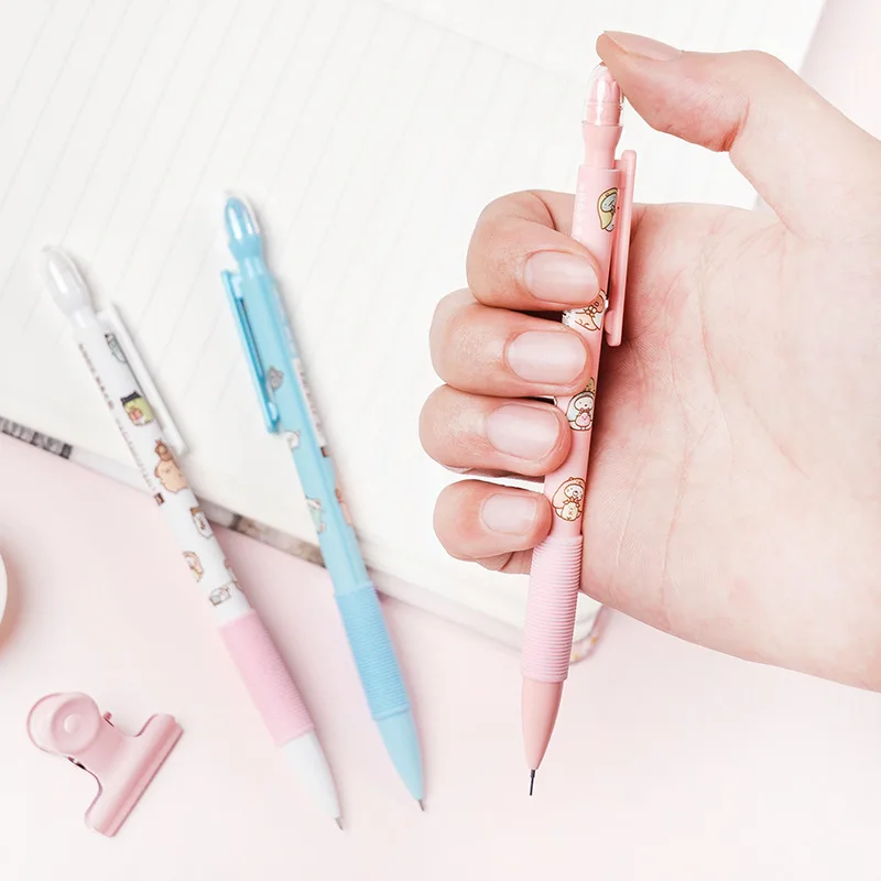 4 шт. кавайные Семейные механические карандаши школьные и офисные принадлежности