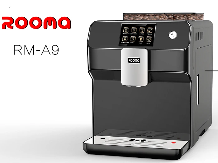 Fully automatic one  touch screen cappucinno ,latte,espresso coffee machine/ professional coffee machine/cafe machine