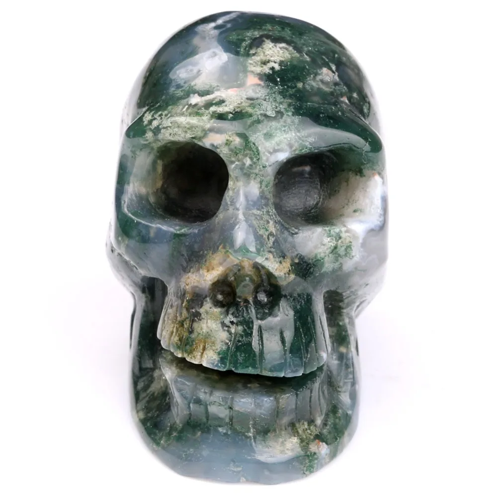 Искусственный камень 2 0 дюйма головка кварцевого кристалла в виде черепа для