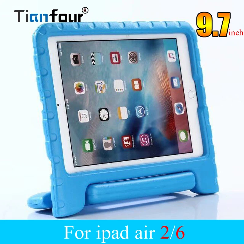 Планшет для iPad Air 2 6 EVA сверхмощный ударопрочный гибридный резиновый