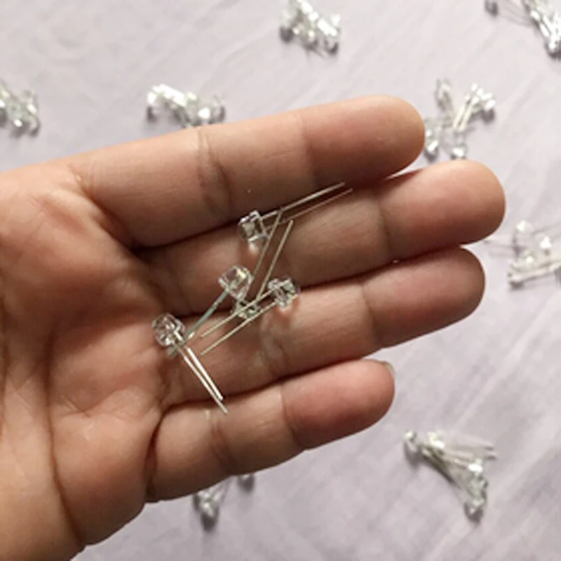 Brand New LED Bright Light Lamp Emitting Diode 70 Piece DC 3V-6V 5 mm White | Освещение