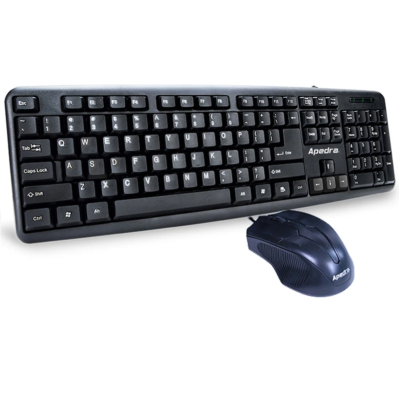 Настольный Ноутбук USB проводной набор с клавиатурой и мышью прочная удобная мышь