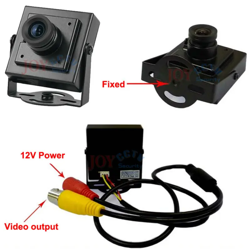 Цифровая мини камера видеонаблюдения высокое разрешение HD Sony 960H CCD Effio 700TVL