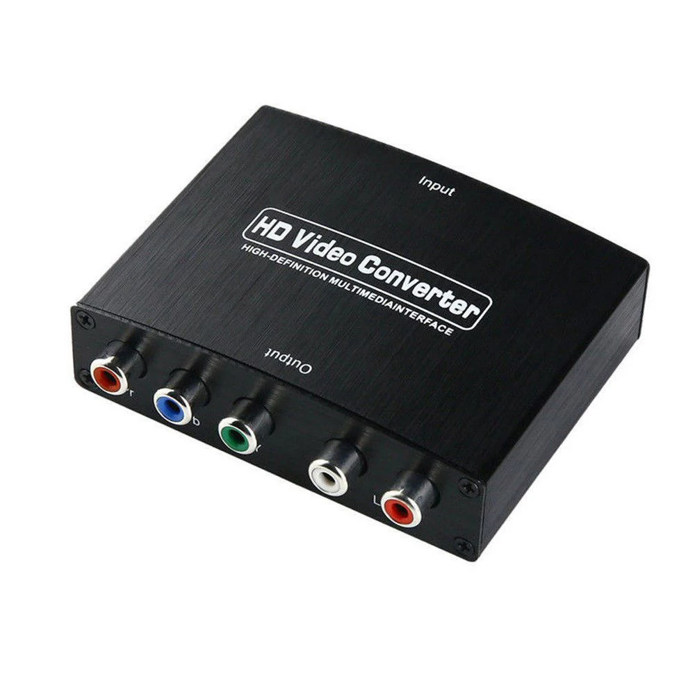 4K HDMI к 5RCA RGB компонент YPbPr видео + R/L аудио адаптер конвертер HD tv DVD| |