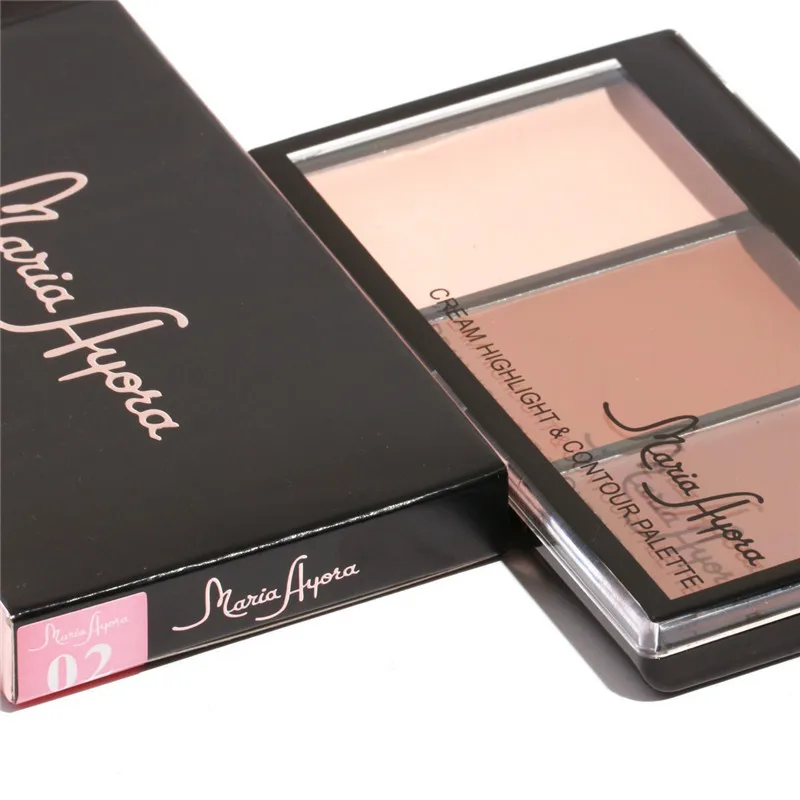 Крем Хайлайтер для лица водостойкая косметика контурирования триммер бронзер 3