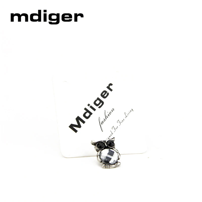 Mdiger штырь отворотом Для мужчин костюмы сплав филин броши для свадьбы Бизнес с