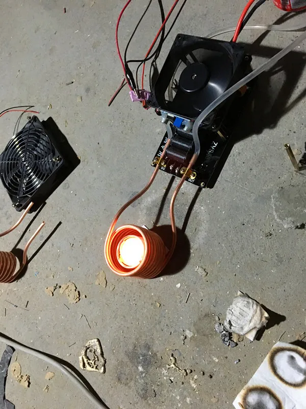 1000W 20A ZVS индукционного нагрева кузнечной печи Вентилятор охлаждения PCB Медь