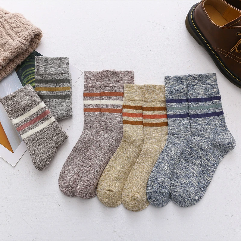 2018 новый тренд Для женщин Вязание красочные полосатый хлопок прекрасный удобные